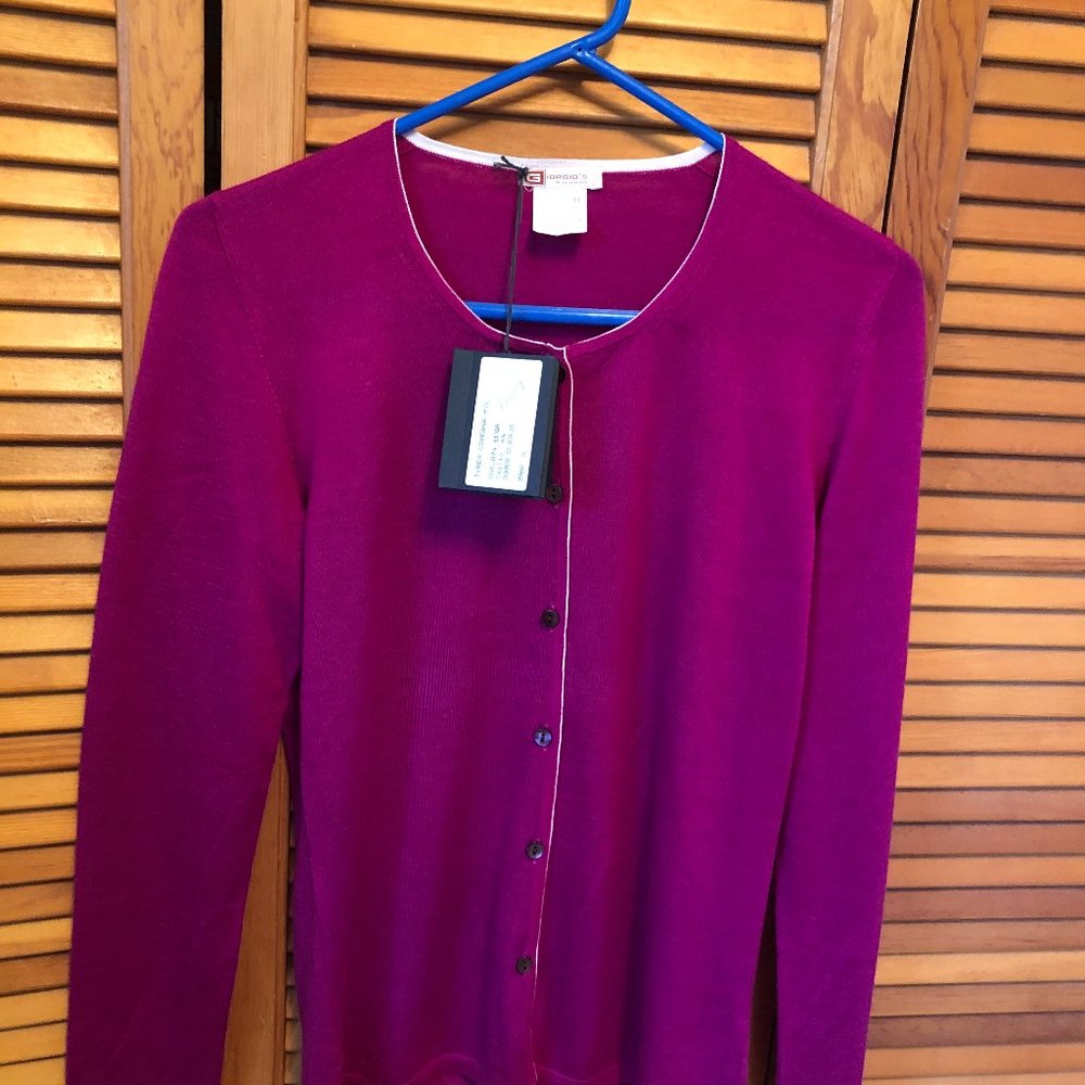 Giorgio's of Palm Beach Sweater button down